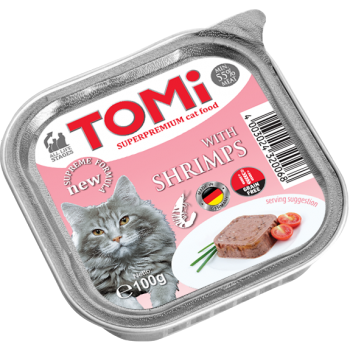 Tomi Alu Karidesli Kedi Maması 100 gr 
