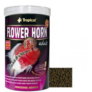 Tropical Flower Horn Young Pellet 100 Gr (kovadan Bölme)
