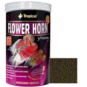 Tropical Flower Horn Young Pellet 1000 Ml