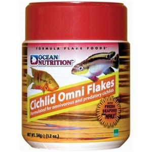 Ocean Nutrition Cichlid Omni Flakes 156gr