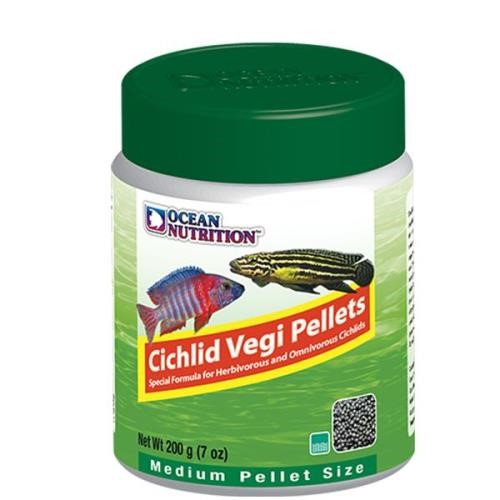 Ocean Nutrition Cichlid Vegi Pellets Medium 100gr 