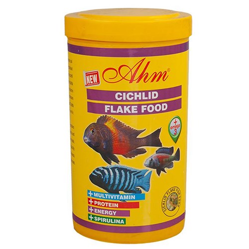 Ahm Cichlid Flake Food 250 Ml 