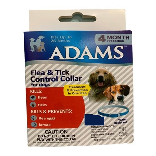 Adams Pire Kene Ve Dış Parazit Köpek Boyun Tasması 26 cm 