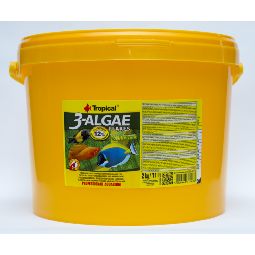 Tropical 3-Algea Flakes 11Lt/2kg 