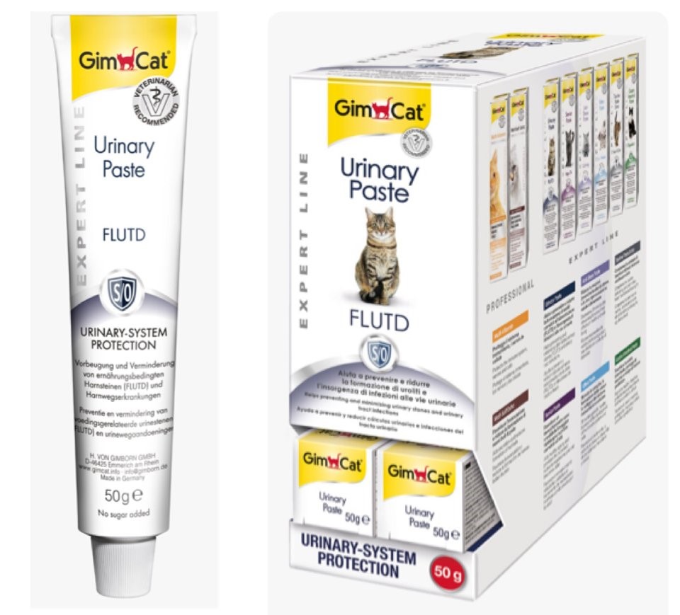 GimCat Urinary Paste - Üriner Sistem Kedi Macunu 50gr 