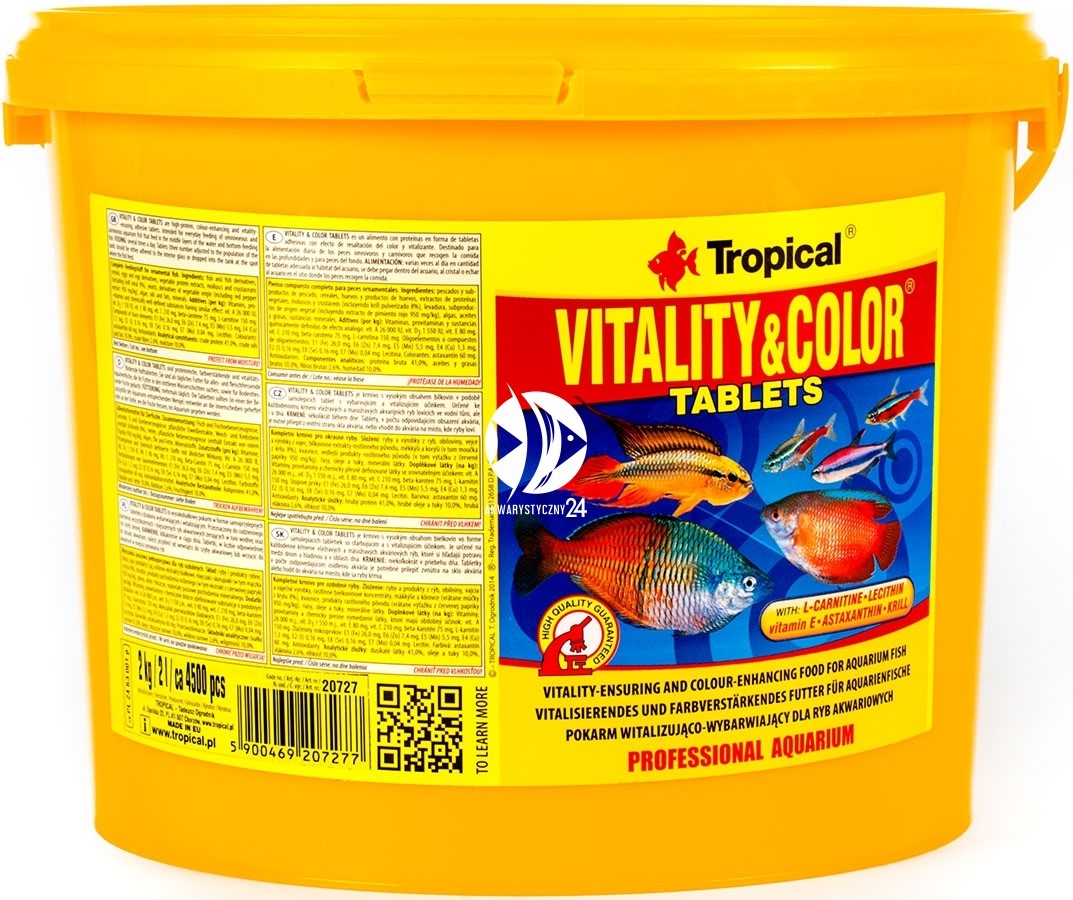 Tropical Vitality Color Tablets 100 gr (Kovadan Bölme) 