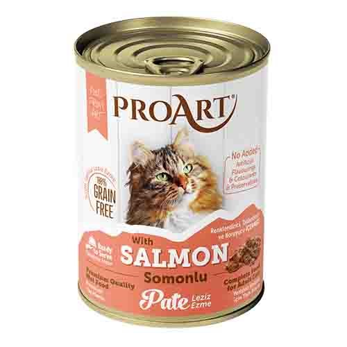 ProArt Kısır Kediler için Somonlu Konserve 400 gr 10 Adet 