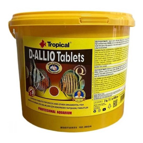 Tropical D-Allio Tablets 100 gr (Kovadan Bölme) 