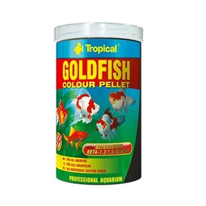 Tropical Goldfish Colour Pellet Size Small 100ml 45gr