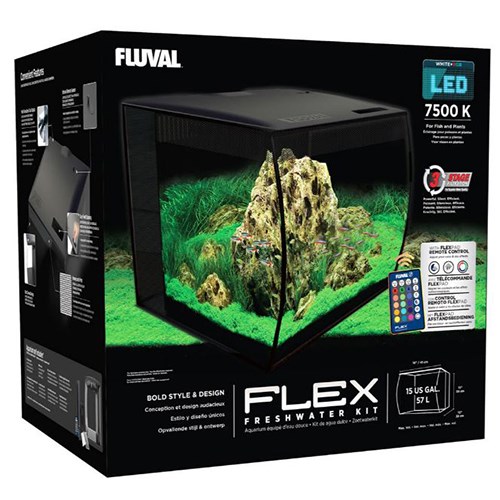 Fluval Flex Black 57 Litre 