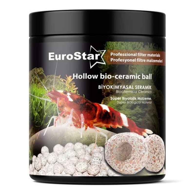 Eurostar Hollow Bio Balls Biolojik Filtre Malzemesi 1Lt 