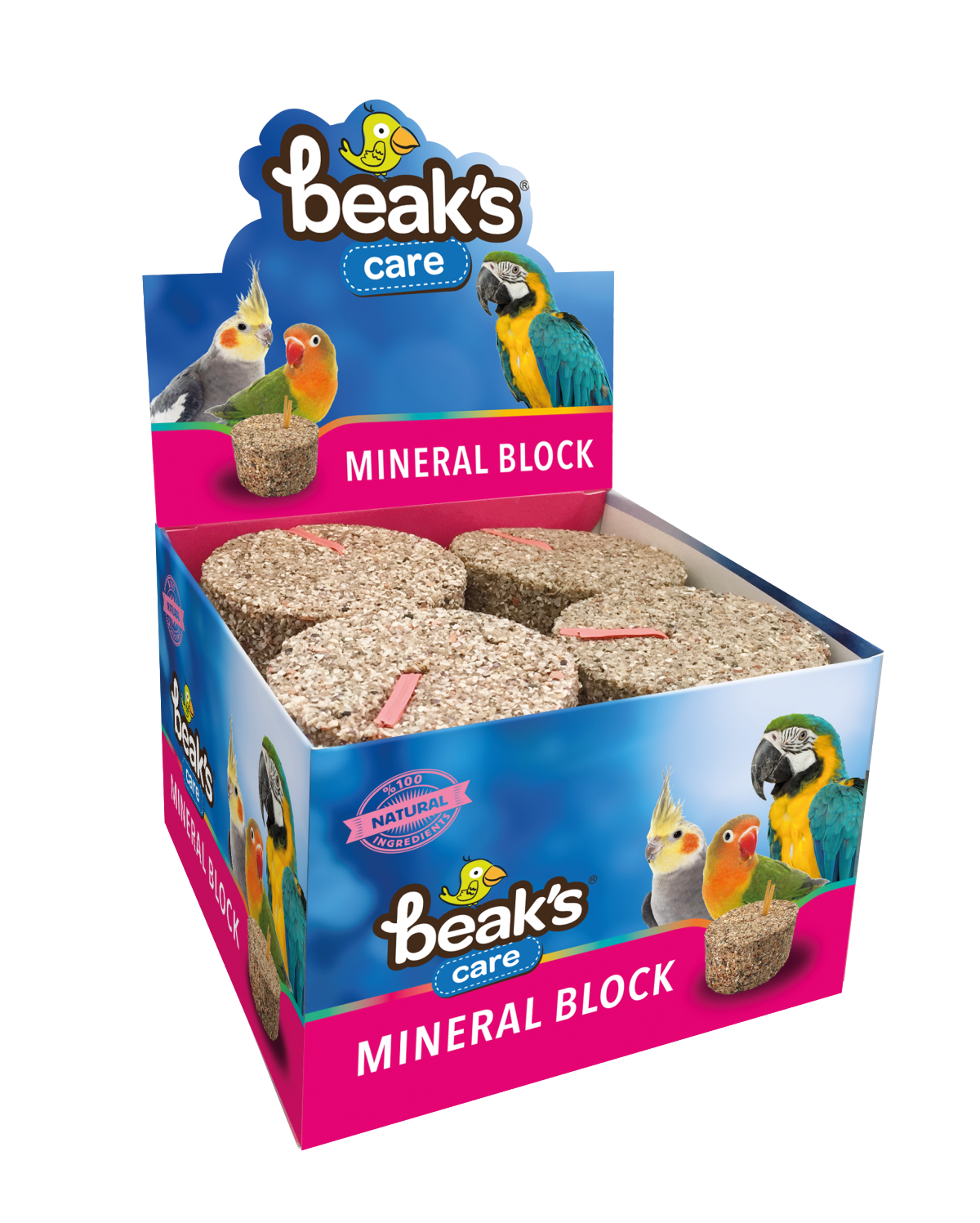 Beaks Mineral Block Büyük 