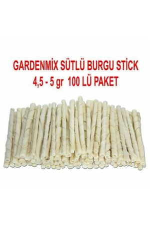 Gardenmix Sütlü Burgu Stick 4.5-5 G. 100 Lü Paket