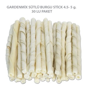 Gardenmix Sütlü Burgu Stick 4.5- 5 G. 30 Lu Paket