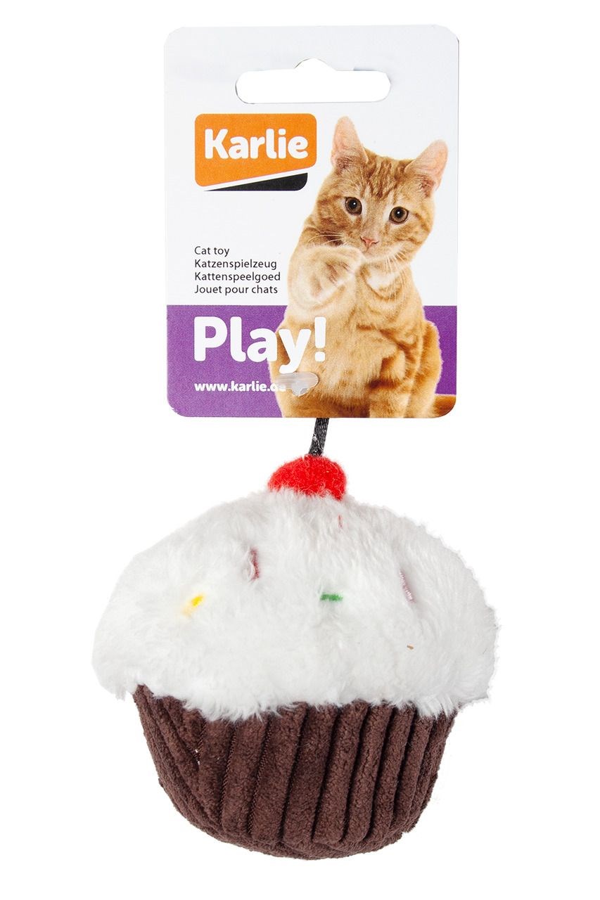 Karliepeluş Kedi Oyuncağı 11,5 Cm Kek Beyaz-krengi 