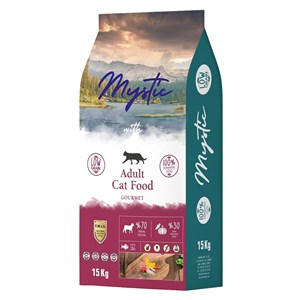 Mystic Az Tahıl Yetişkin Kedi Maması Gurme15 Kg